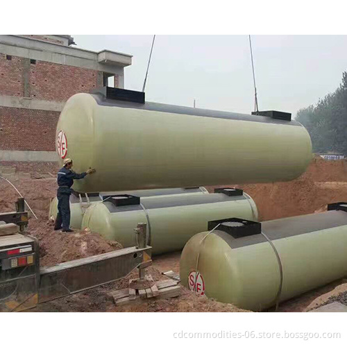 33000Liter 35000Liter 40000Liter SF SS جدار مزدوج تحت الأرض خزان تخزين الديزل